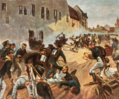 Szturm na Bramę Grimma, 19 października 1813, 1936. autorstwa Unbekannt