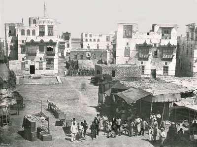Ulica Urzędu Pocztowego, Suakin, Sudan, 1895. autorstwa Unbekannt