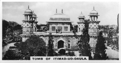 Grób Itimad-Ud-Daula, Agra, Indie, ok. 1925 r. autorstwa Unbekannt
