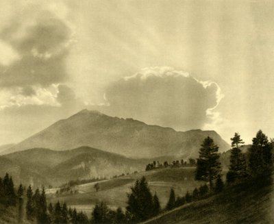 Ötscher, Dolna Austria, ok. 1935. autorstwa Unbekannt