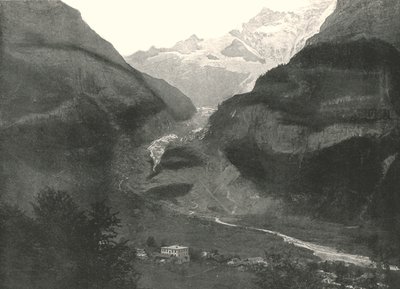 Dolina, Grindenwald, Szwajcaria, 1895. autorstwa Unbekannt