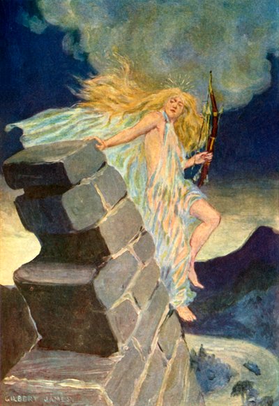 „Wila burząca mury Skadar”, 1917. autorstwa Unbekannt
