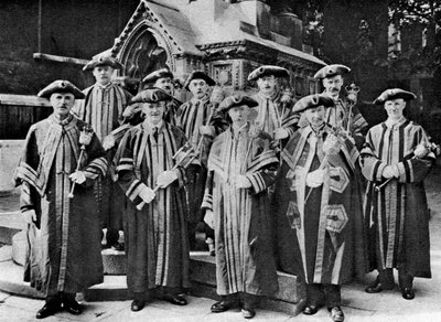 Bóle oddziałowe, Guildhall, Londyn, 1926-1927 autorstwa Unbekannt