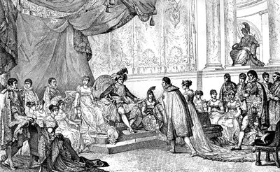 Ślub Hieronima Bonaparte, 22 sierpnia 1807 1882-1884 autorstwa Unbekannt