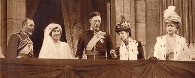 Ślub księżniczki Marii i wicehrabiego Lascellesa, 28 lutego 1922 1935. autorstwa Unbekannt