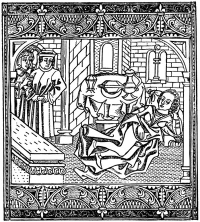 Żona Ksantusa śpi, 1485 1964 autorstwa Unbekannt
