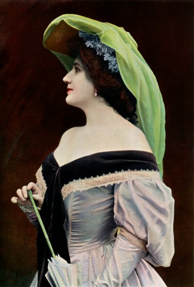 Teatrzyk rewiowy. - Panna C. Thevenet. - Rola Caroline - Nietoperz, 1904. autorstwa Unbekannt