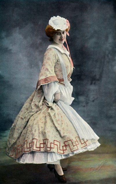 Teatrzyk rewiowy. Nietoperz. Arleta. - Panna Jeanne Saulier, 1904. autorstwa Unbekannt