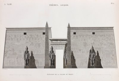 Teby, Louqsor autorstwa Unbekannt