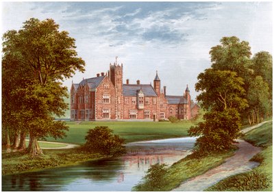 Thicket Priory, York, dom rodziny Dunnington-Jefferson, ok. 1880 autorstwa Unbekannt