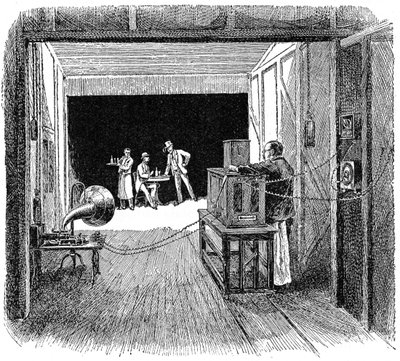 Kinetograf Thomasa Edisona, c1891 autorstwa Unbekannt