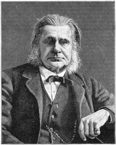 Thomas Henry Huxley, brytyjski biolog, 1897 autorstwa Unbekannt