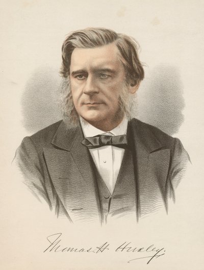 Thomas Henry Huxley, angielski biolog, ok. 1880 r. autorstwa Unbekannt