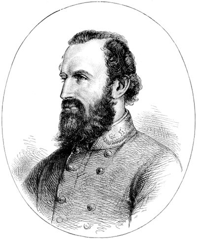 Thomas Stonewall Jackson, generał Konfederacji podczas wojny secesyjnej, ok. 1880 r. autorstwa Unbekannt