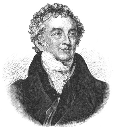 Thomas Young 1773-1829, fizyk i egiptolog, XIX wiek autorstwa Unbekannt