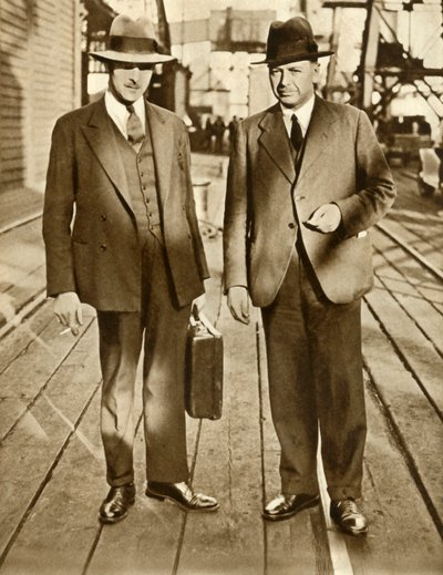 Thornton i MacDonald uwolnieni po aferze Metro-Vickers, 1933, 1935. autorstwa Unbekannt