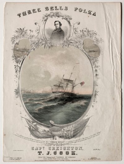 Polka Trzy Dzwony, 1854. autorstwa Unbekannt