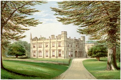 Thrybergh Park, Yorkshire, dom rodziny Fullertonów, ok. 1880 r. autorstwa Unbekannt