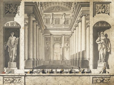Teatr Tuileries, 1788 autorstwa Unbekannt