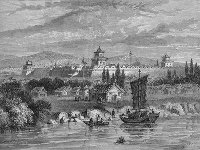 Tientsin, ok. 1880 r autorstwa Unbekannt