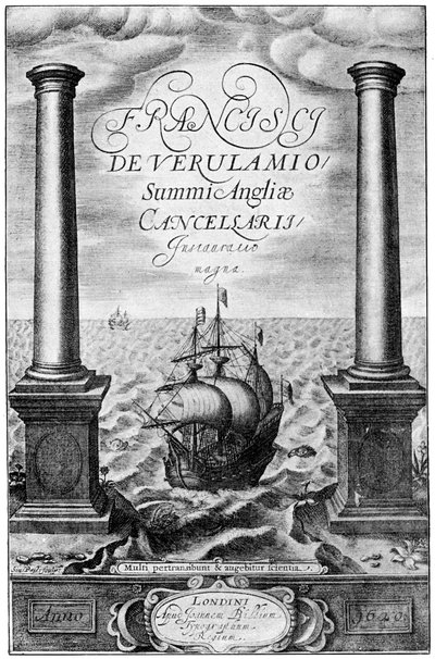 Strona tytułowa Institutio Magna Francisa Bacona, 1620 1893 autorstwa Unbekannt