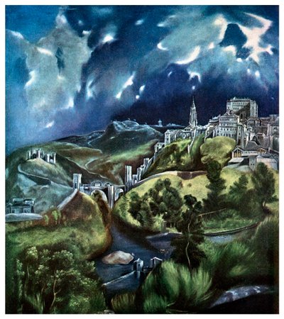 Toledo, Hiszpania, 1597-1599 1956 autorstwa Unbekannt
