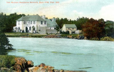Rezydencja Toma Moorsa, Bermudy, ok. 1900 autorstwa Unbekannt