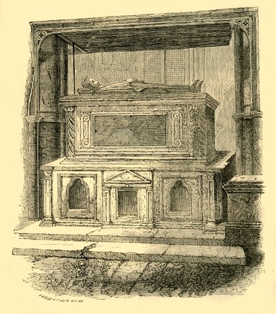 Grób Henryka III, 1881. autorstwa Unbekannt