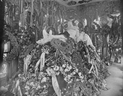 Grób Juareza, cmentarz San Fernando, miasto Meksyk, ok. 1897 r. autorstwa Unbekannt