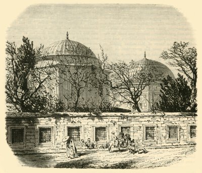Grób Solymana Wspaniałego i Roksolany, Konstantynopol, 1890. autorstwa Unbekannt