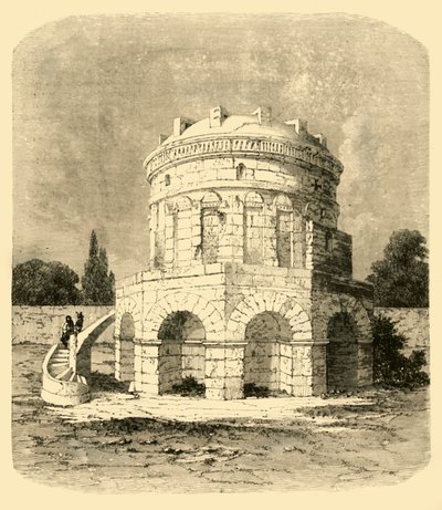Grób Teodoryka, Rawenna, 1890. autorstwa Unbekannt