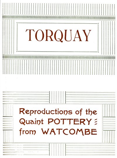 Torquay - Reprodukcje osobliwej ceramiki z Watcombe, 1919 autorstwa Unbekannt
