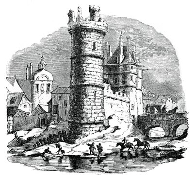 Tour de Nesle, Paryż, XVII wiek, 1870 autorstwa Unbekannt