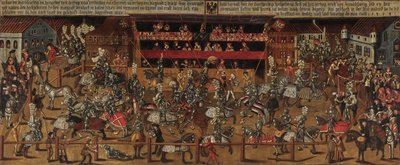 Turniej w Antwerpii, 1498. autorstwa Unbekannt