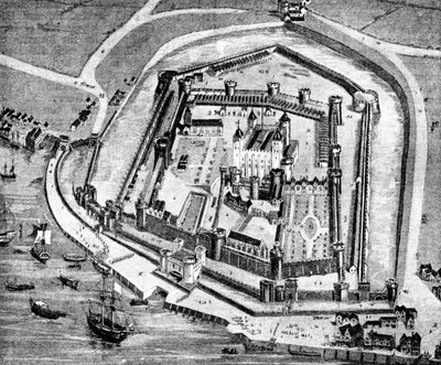 Tower of London, XVI wiek 1909 autorstwa Unbekannt