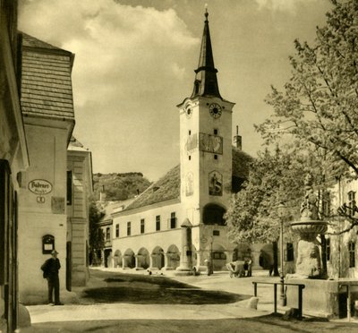 Ratusz, Gumpoldskirchen, Mödling, Dolna Austria, ok. 1935. autorstwa Unbekannt