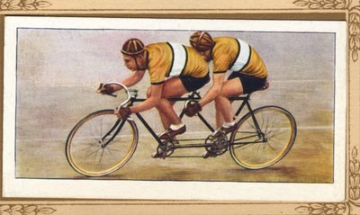 Pozycja na torze w tandemie, 1939 autorstwa Unbekannt
