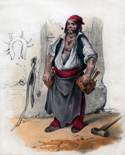Kupiec, XIX w. autorstwa Unbekannt