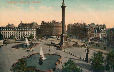 Trafalgar Square, Londyn, ok. 1900. autorstwa Unbekannt