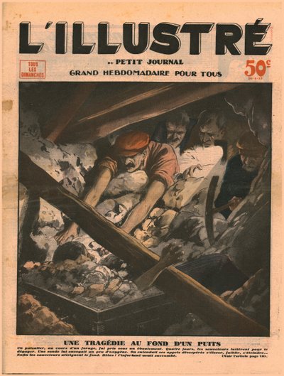 Tragedia na dnie studni, 1932. autorstwa Unbekannt