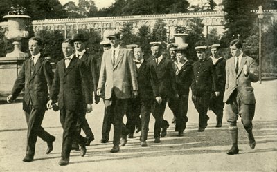 Szkolenie rekrutów w Ochotniczej Rezerwie Marynarki Królewskiej, I wojna światowa, 1914, c1920. autorstwa Unbekannt