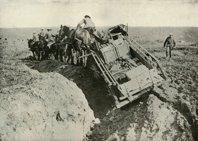 Trudności transportowe na froncie, 1919. autorstwa Unbekannt