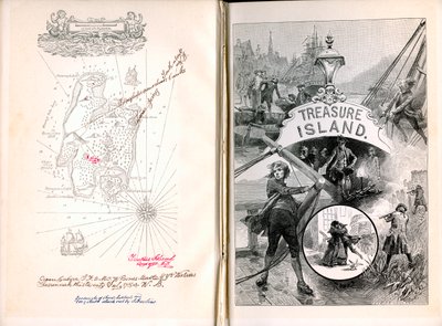 Wyspa skarbów, Robert Louis Stevenson, 1886 autorstwa Unbekannt