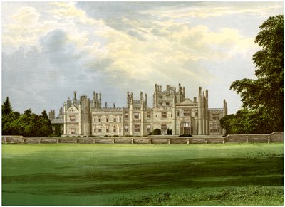 Tregothnan, Kornwalia, dom wicehrabiego Falmoutha, ok. 1880 r. autorstwa Unbekannt