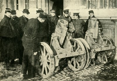 Moździerze okopowe zdobyte na Niemcach, I wojna światowa, 1914, c1920. autorstwa Unbekannt