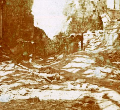 Okopy, Pervijze, Flandria, Belgia, c1914-c1918 autorstwa Unbekannt