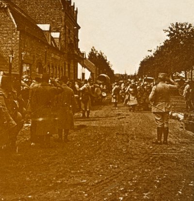 Odejście wojsk, c1914-c1918 autorstwa Unbekannt