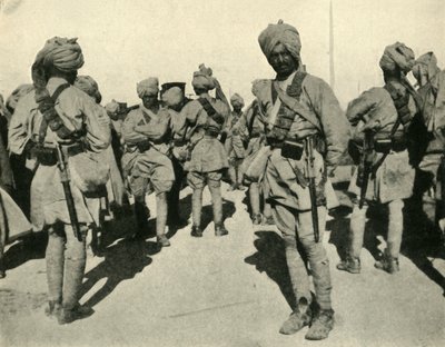 Oddziały brygady Sirhind, Flandria, I wojna światowa, 1914, c1920. autorstwa Unbekannt