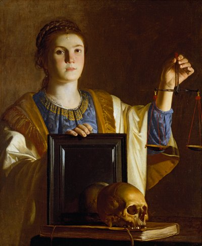 Prawda przedstawiająca lustro marnościom świata, ok. 1620-1630 autorstwa Unbekannt