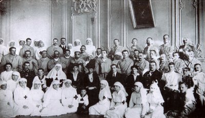 Caryca Maria Fiodorowna z Rosji w szpitalu w Kijowie, 1915 autorstwa Unbekannt
